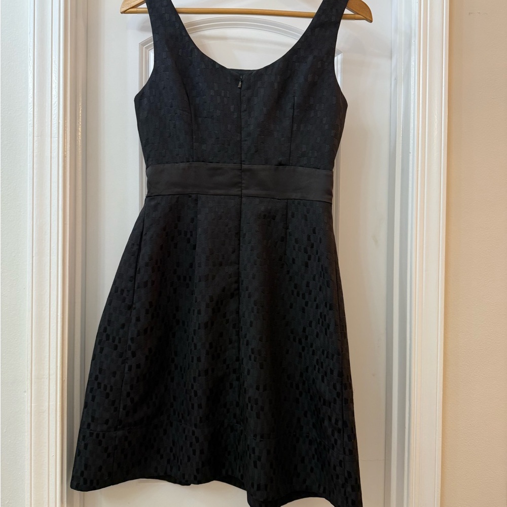 Max & Cleo Black A-Line Mini Dress Scoop Neck - Picture 3 of 5